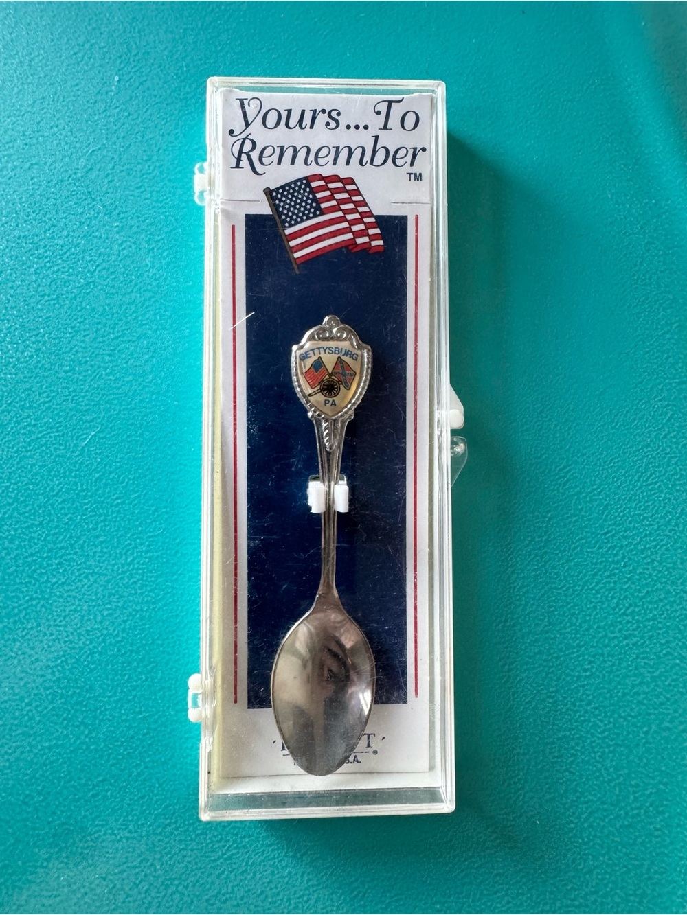 Yours...To Remember Gettysburg PA Silver Collectible Spoon